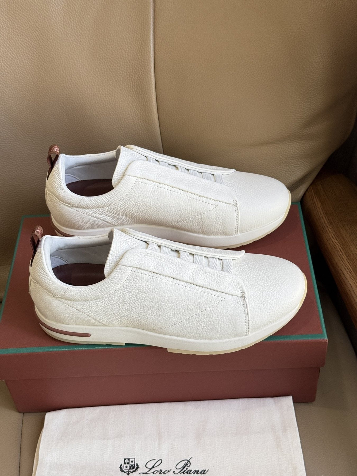 Loro Piana Slip-On Sneakers - Heel Pull Tab