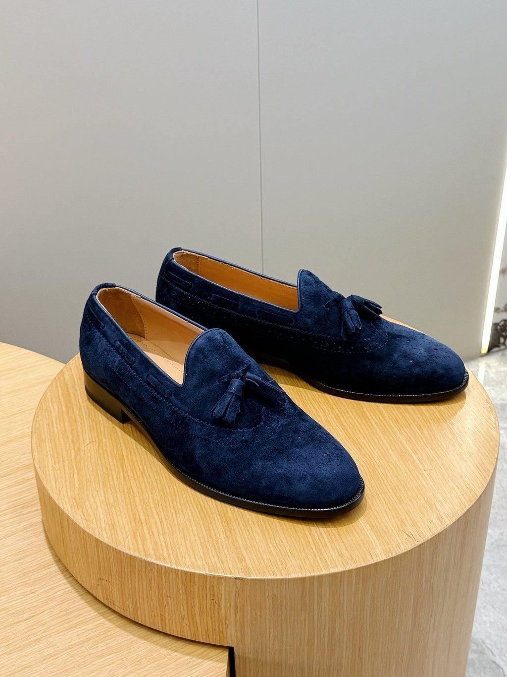 Loro Piana Suede-Look Tassel Loafers