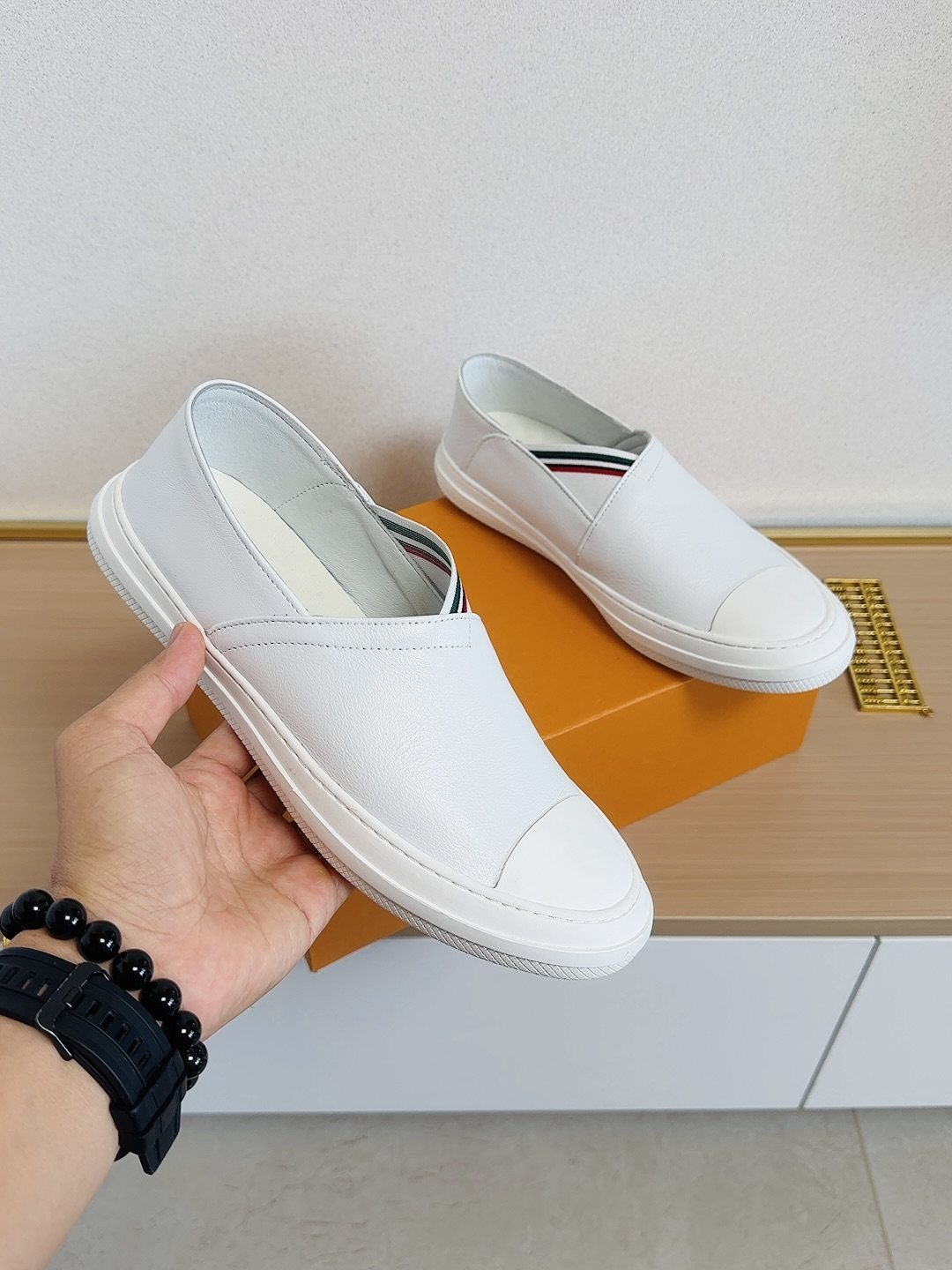 Gucci Toe-Cap Slip-On Shoes