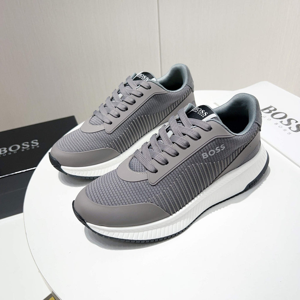 BOSS Knit Low-Top Sneakers