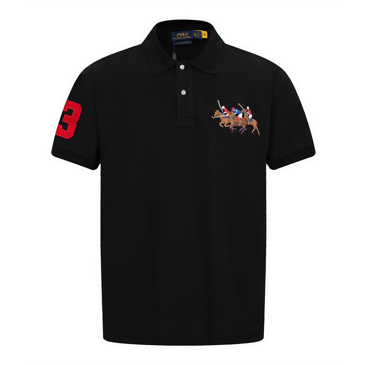 Ralph Lauren Embroidered Horse Short-Sleeve Polo Shirt