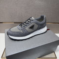 Prada Men's Paneled Low-Top Sneakers