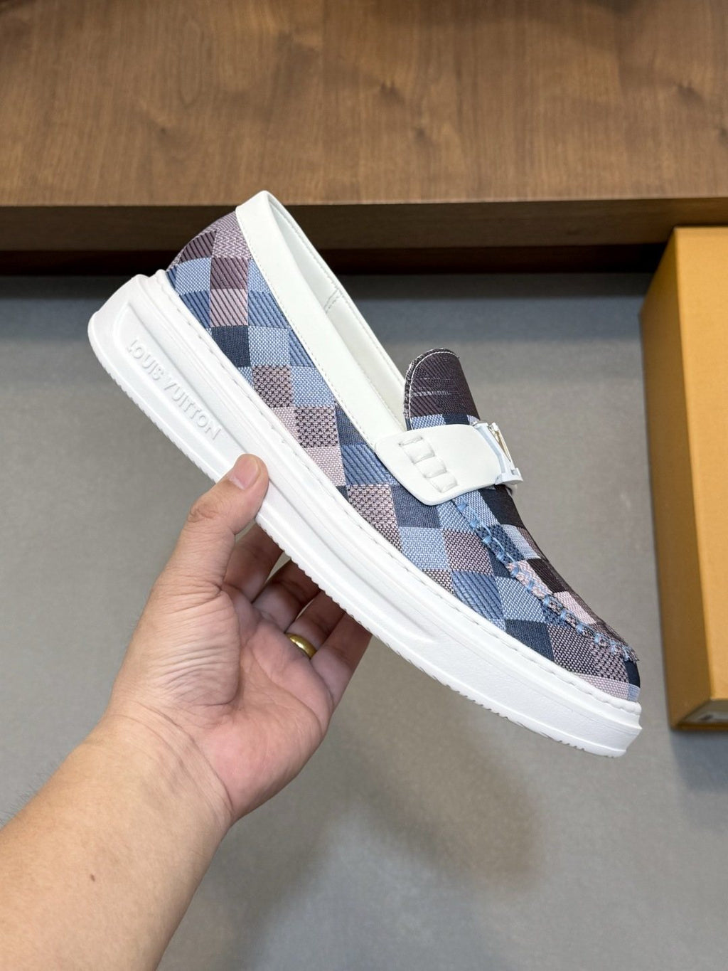 Louis Vuitton Strap Slip-On Sneakers