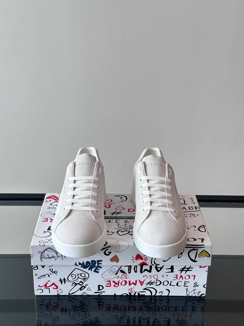 Dolce & Gabbana Lace-Up Low-Top Sneakers
