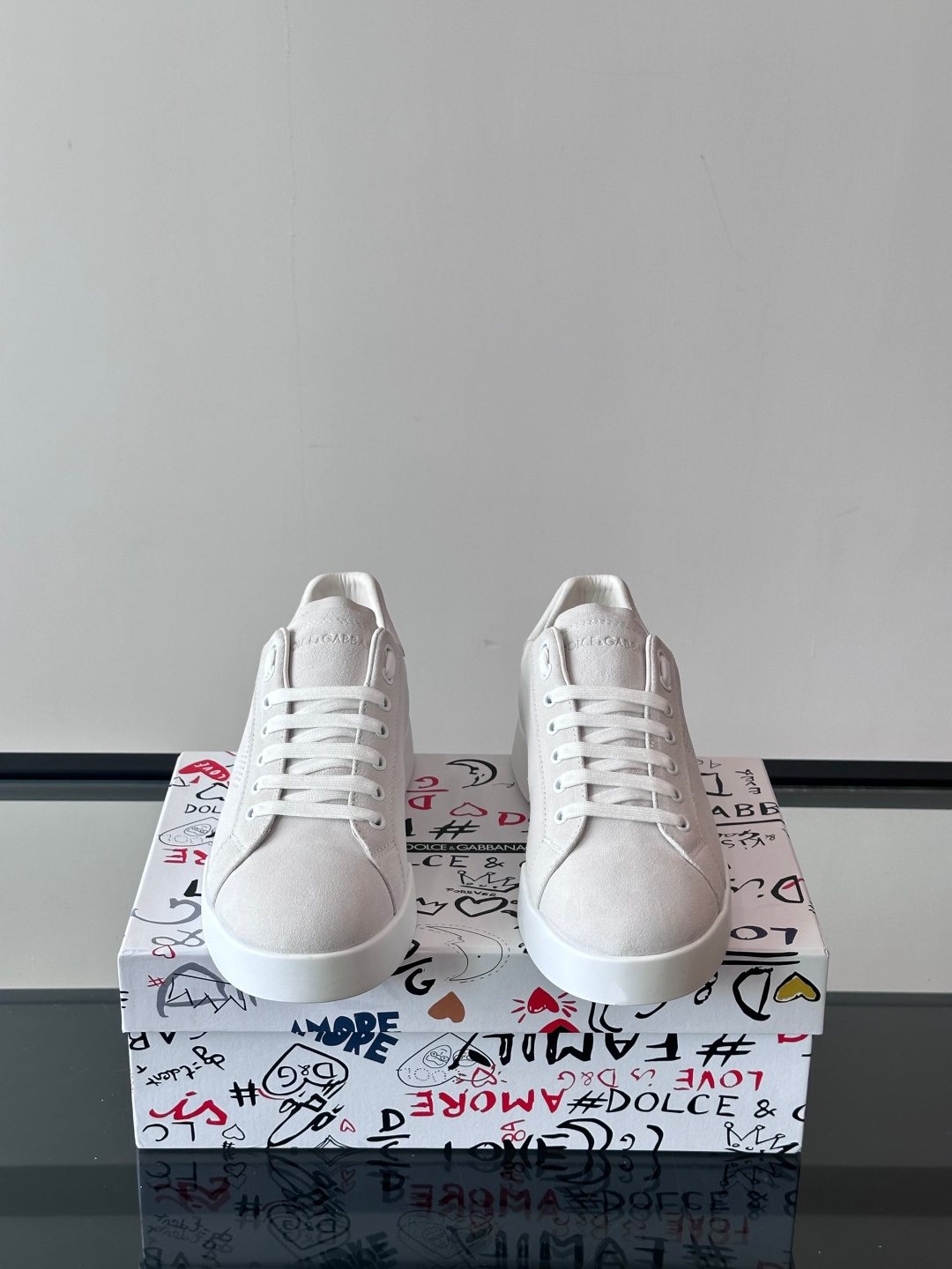 Dolce & Gabbana Lace-Up Low-Top Sneakers