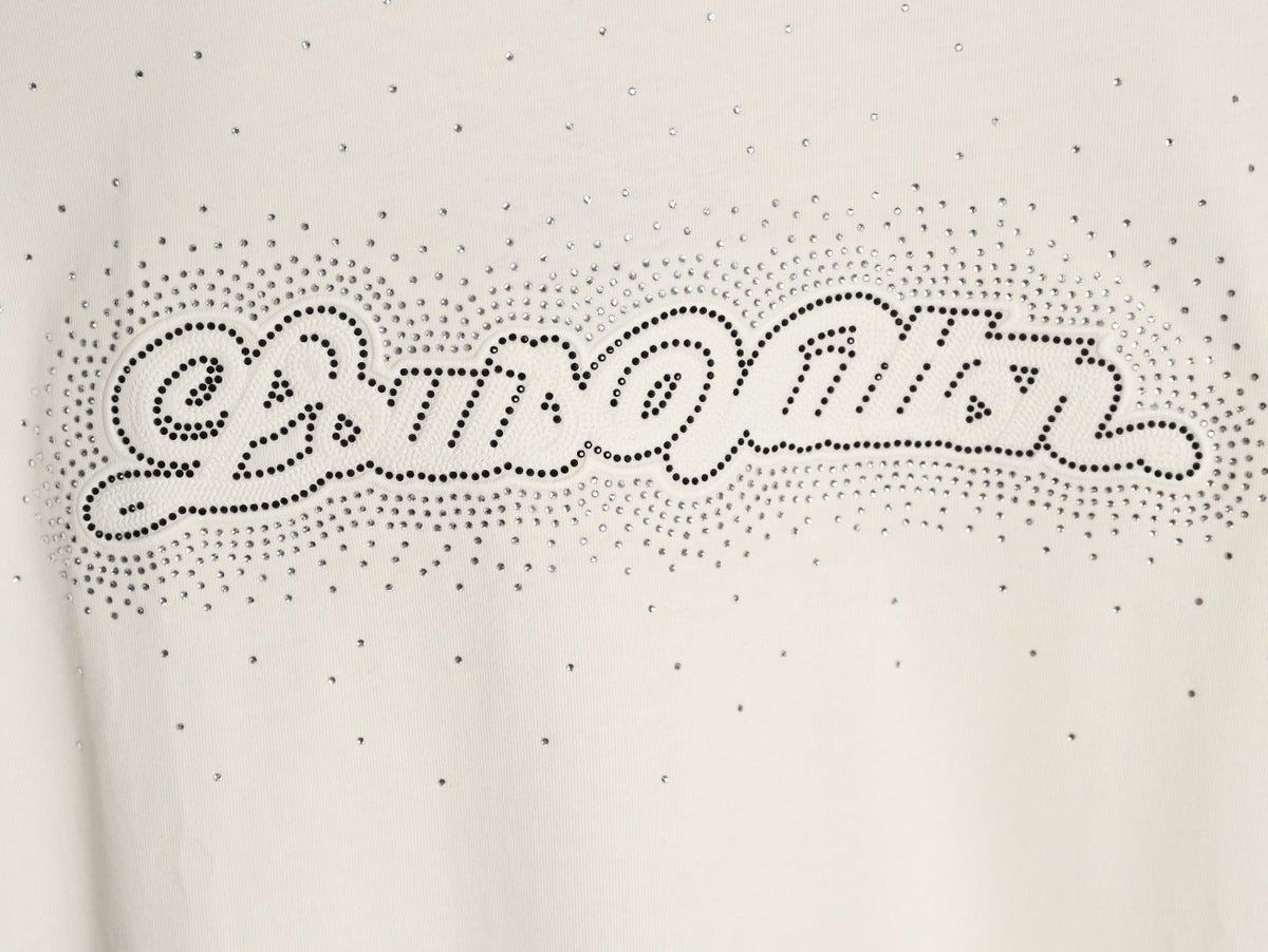 Louis Vuitton Script Lettering Graphic T-Shirt - Off-White